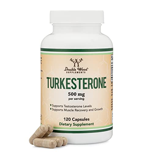 Double Wood Supplements Turkesterone 120 Capsules 500mg