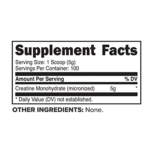 Primaforce Micronized Creatine Monohydrate Powder 500 Grams