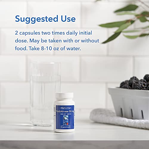 Allergy Research Group Nattokinase NSK-SD 50mg - 90 Vegetarian Capsules