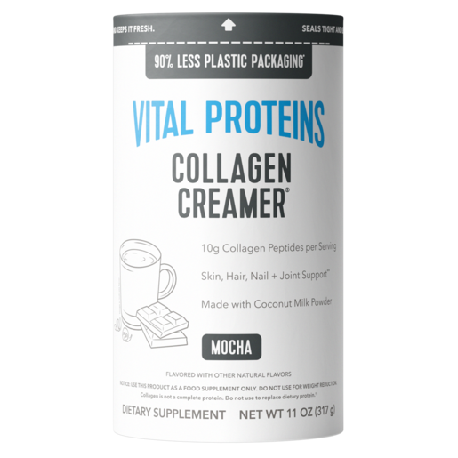 Vital Proteins Collagen Coffee Creamer Mocha Flavor 11.2oz