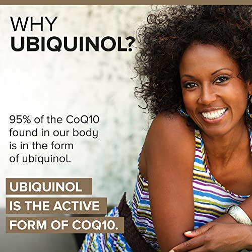 Qunol Plus Ubiquinol CoQ10 200mg with 250mg Omega-3 90 Softgels