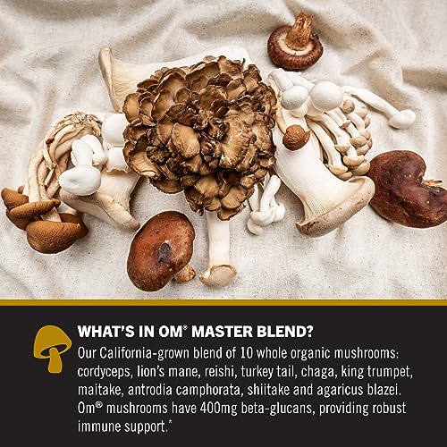 Om Mushroom Master Blend Powder 3.17 oz 90g