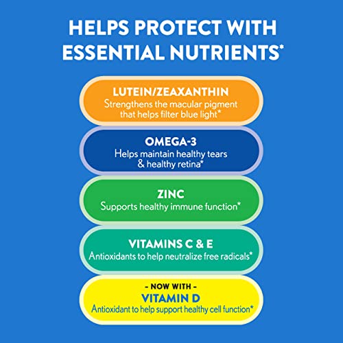 Ocuvite Eye Vitamin & Mineral Supplement 90 Softgels Packaging Varies