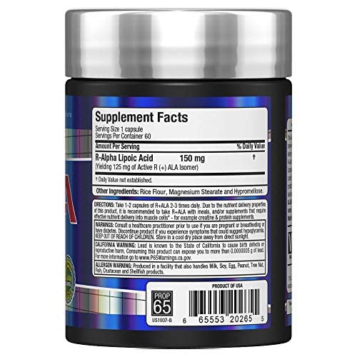 ALLMAX Nutrition R+ALA 60 Capsules
