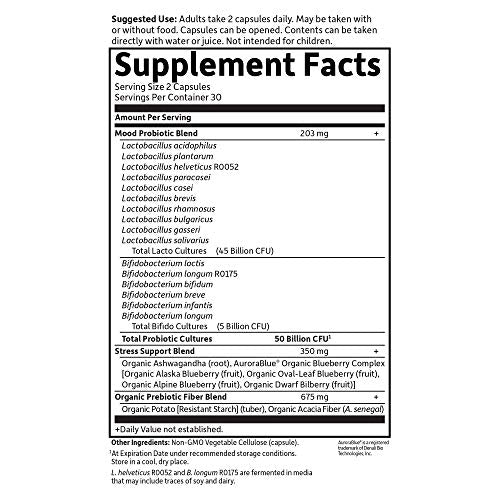 Garden of Life Dr. Formulated Probiotics Mood+ 60 Veggie Caps