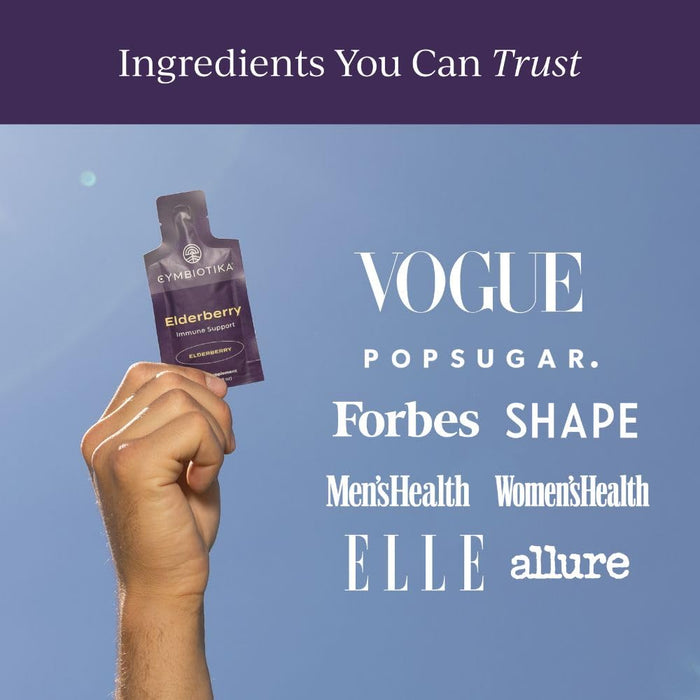 CYMBIOTIKA Adults Elderberry Boost Supplement 26 Serving