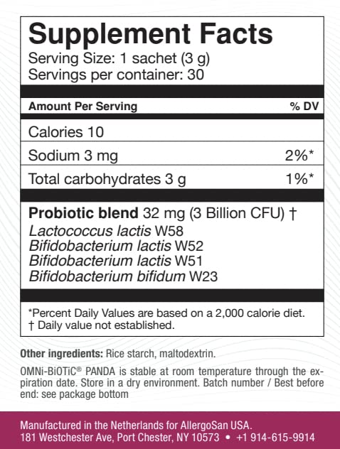 OMNI BIOTIC Panda - Probiotic for Mom and Baby 30 sachets