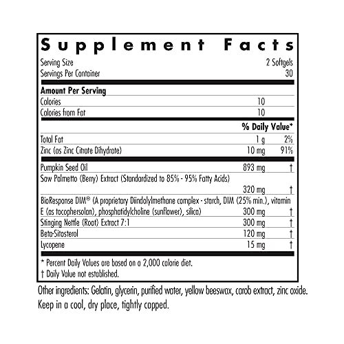 Allergy Research Group - DIM Palmetto - 60 Softgels