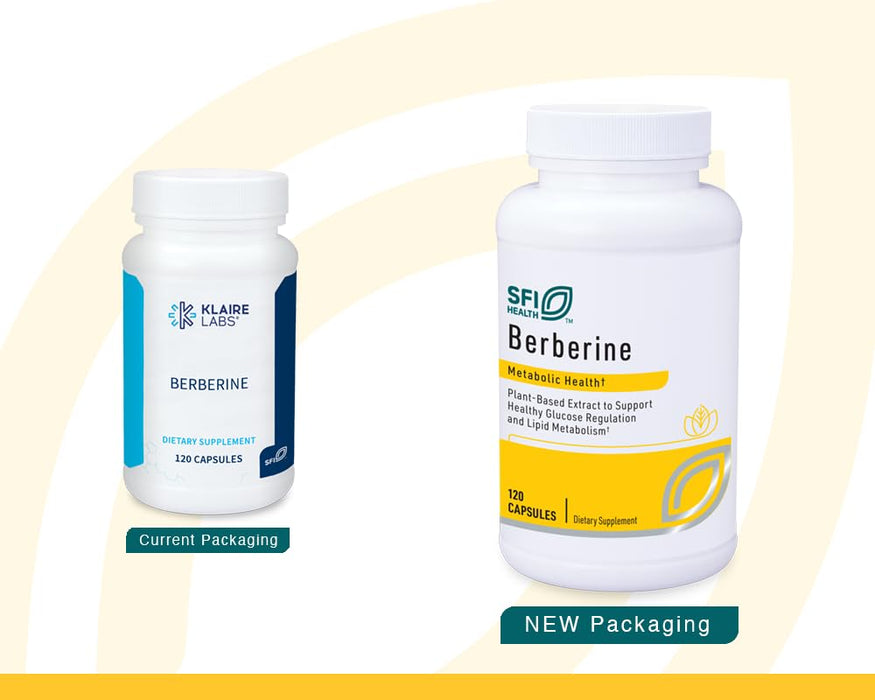 SFI Health Berberine HCI 500mg 120 Capsules