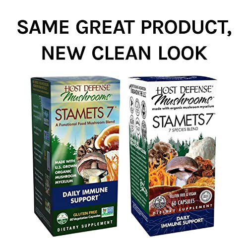 Host Defense Stamets-7, 60 capsules