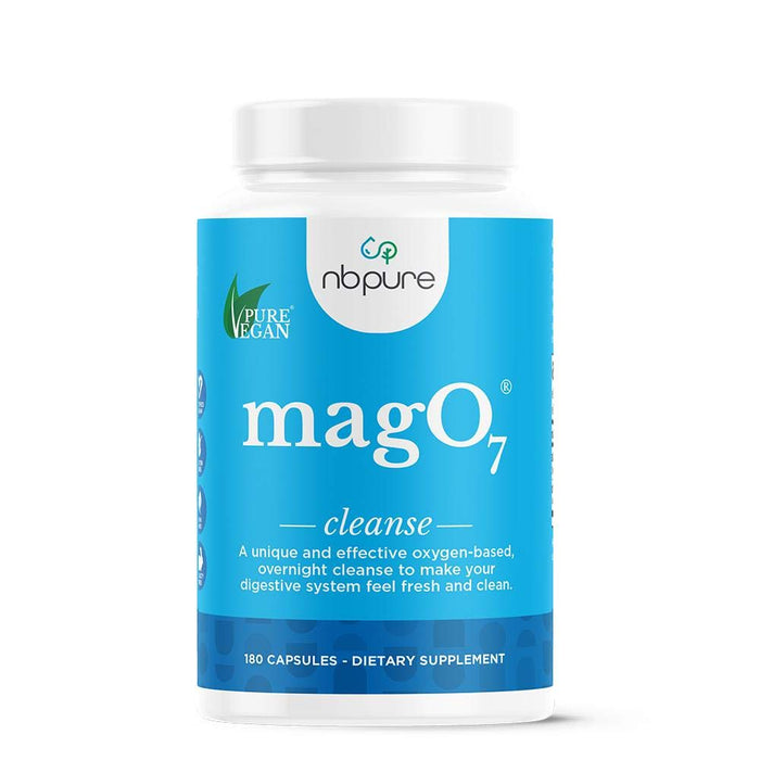 nbpure MagO7 - Natural Colon Cleanse & Detox 180 Capsules