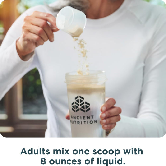 Ancient Nutrition Grass Fed Whey Protein, Vanilla Bean, 23g Protein, 20 Servings