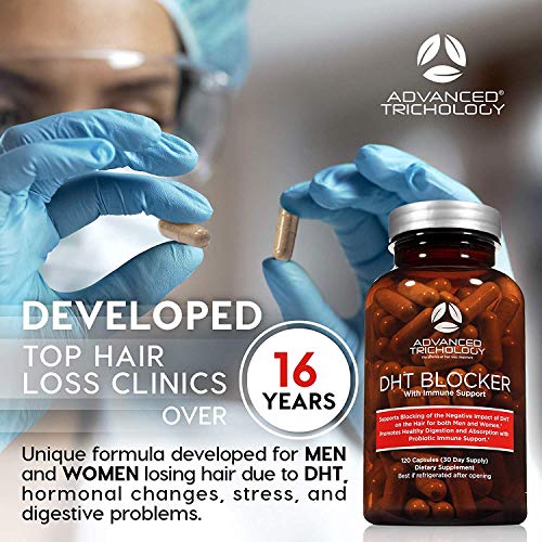 Advanced Trichology DHT BLOCKER Hair Growth Supplement 120 Veg Caps