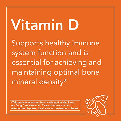 NOW Vitamin D-3 2,000 IU 240 Softgels