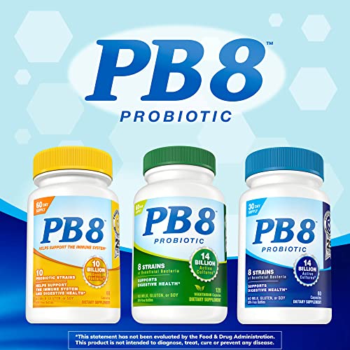 Nutrition Now PB 8 Probiotic Acidophilus Vegetarian 120 Capsules