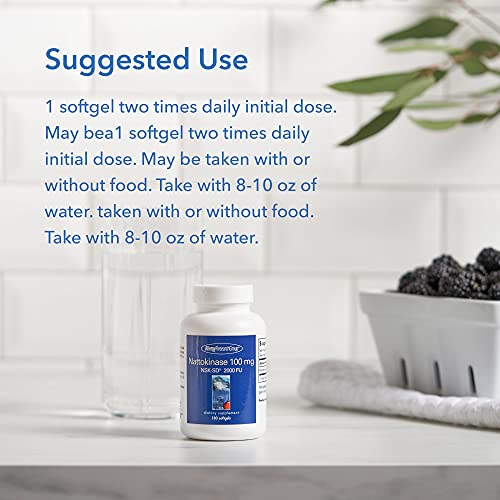 Allergy Research Group Nattokinase NSK-SD 100mg 180 Softgels