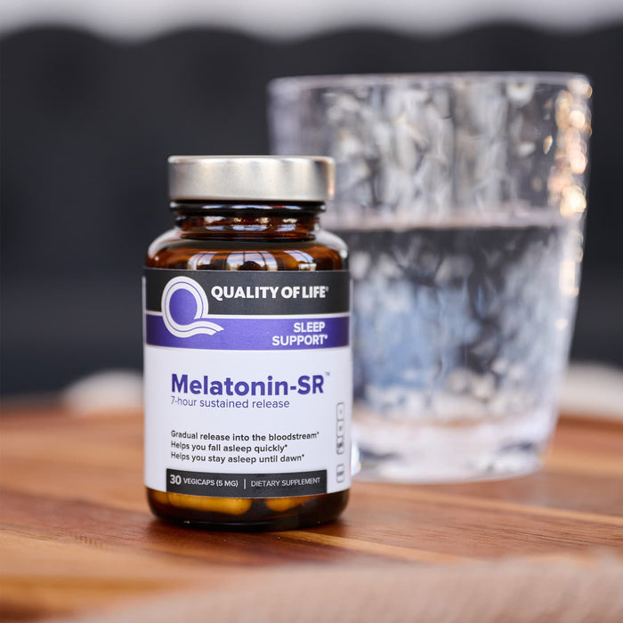 Quality of Life, Melatonin-SR™ 5 mg - 30 Vegicaps