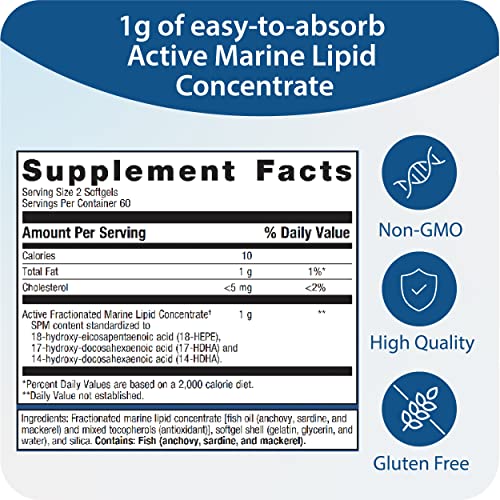 Metagenics SPM Active 120 Softgels