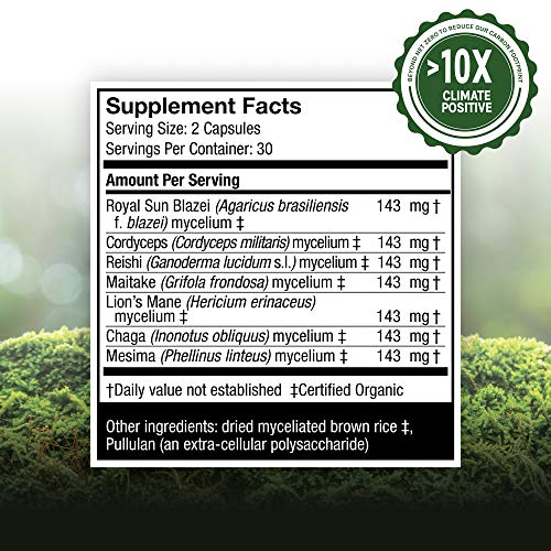 Host Defense Stamets-7, 60 capsules