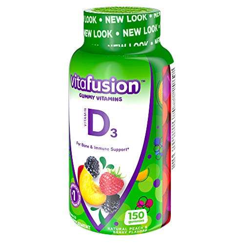 Vitafusion Vitamin D3 Gummy Vitamins 150 Count Bone and Immune System Support
