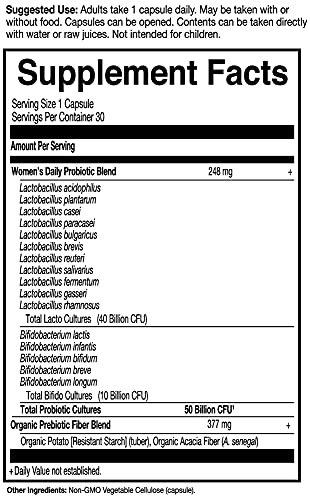 Garden of Life Dr. Formulated Probiotics Once Daily Women's 30 Veg Capsules