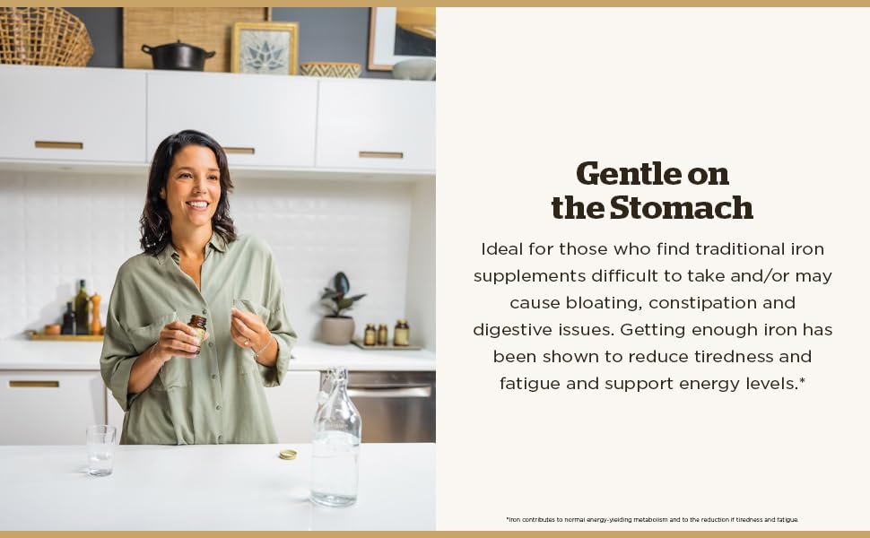 Solgar Gentle Iron Unflavored 180 Veg Capsules