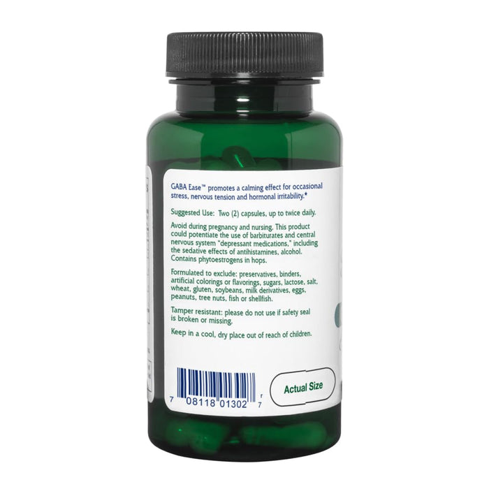 Vitanica GABA Ease Calming Support 60 Capsules Vegan