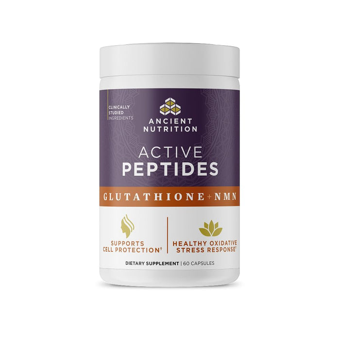 Ancient Nutrition Active Peptides Glutathione + NMN Capsules - 60capsules