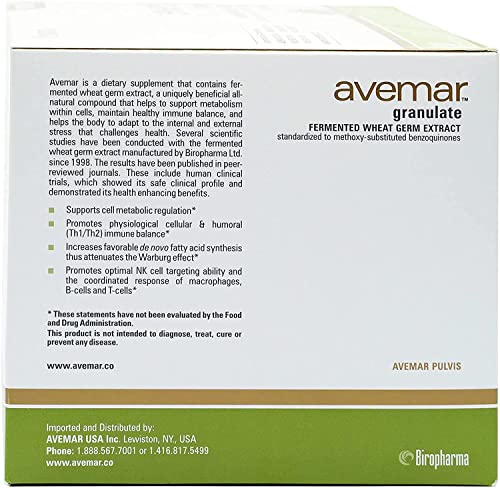 AVEMAR Fermented Wheat Germ Extract Spermidine 30 Sachets