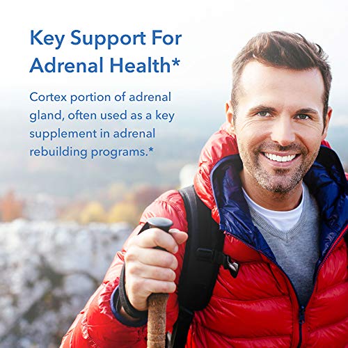 Allergy Research Group - Adrenal Cortex Glandular - Stress, Energy, Adrenal Support - 100 Vegicaps