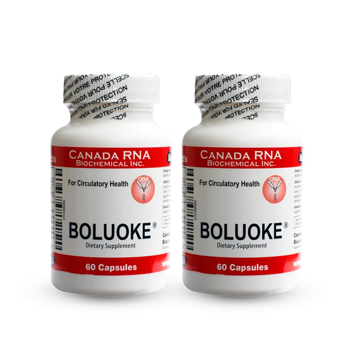 Canada RNA 2 Pack Boluoke Lumbrokinase 60 Capsules