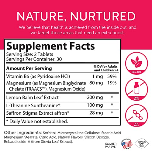 Zahler ChildCalm Chewable Magnesium for Kids 60 Fruit Punch Tablets