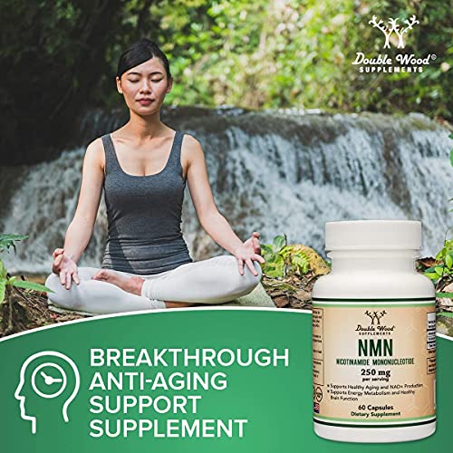 Double Wood Supplements NMN Nicotinamide Mononucleotide 60 Caps