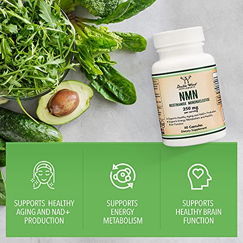 Double Wood Supplements NMN Nicotinamide Mononucleotide 60 Caps