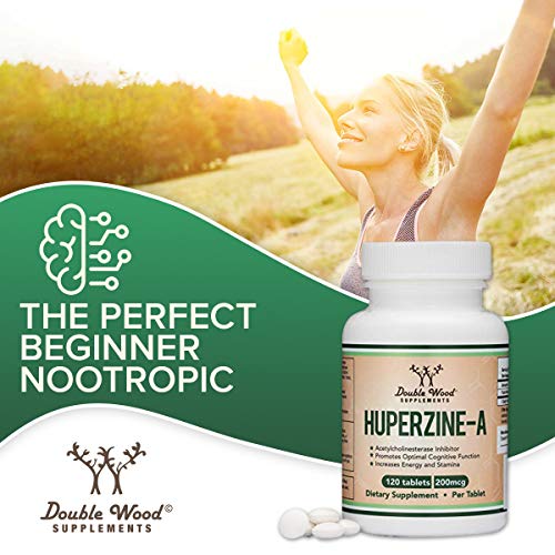 Huperzine A 200mcg 120 Tablets Double Wood