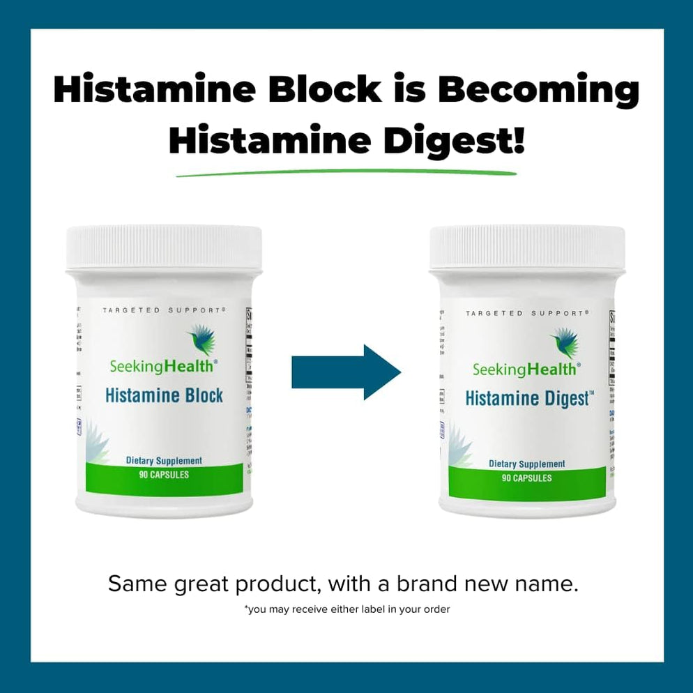 Seeking Health Histamine Block (Digest) 30 Count DAO Supplement Enzyme