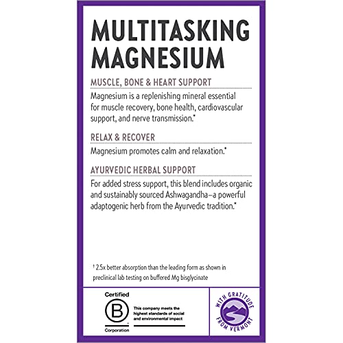 New Chapter Magnesium + Ashwagandha Supplement 90 ct