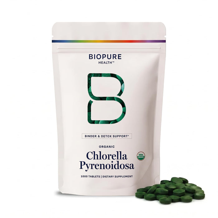 BioPure Organic Chlorella Pyrenoidosa Tablets - 1,000 Count