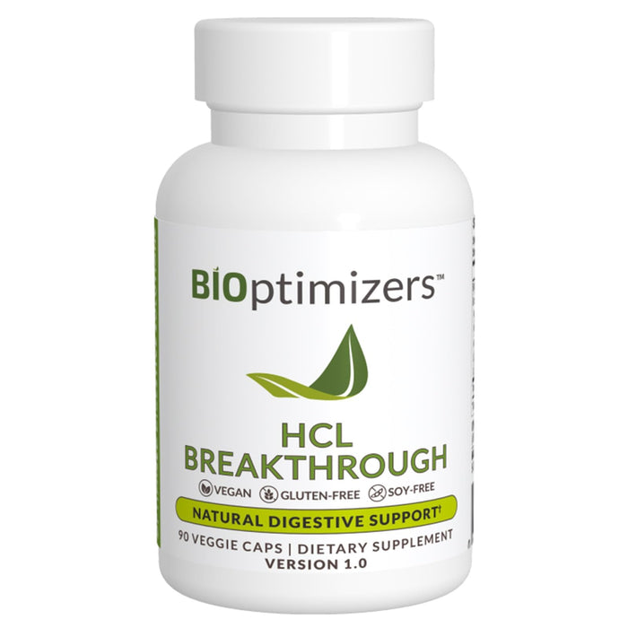 BiOptimizers HCL Breakthrough 90 Pepsin-Free Capsules