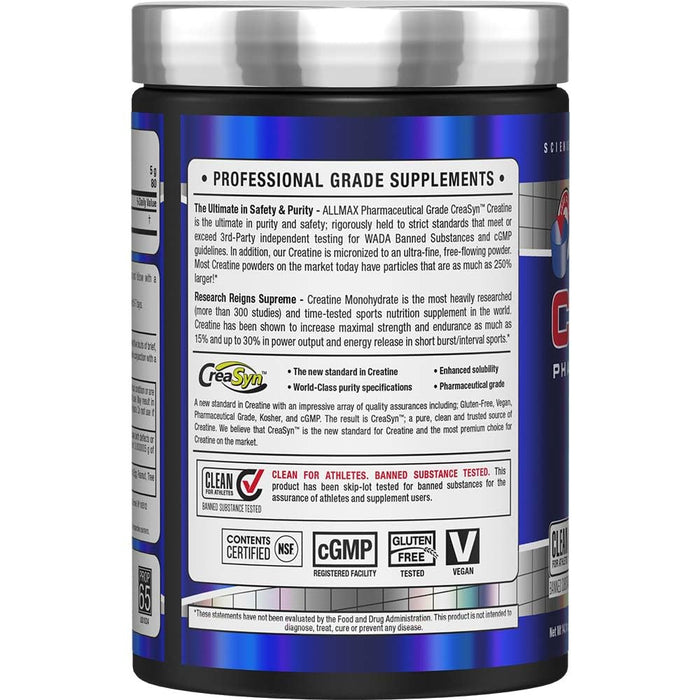ALLMAX Nutrition - Creatine Gluten Free & Fast Absorbing 400g