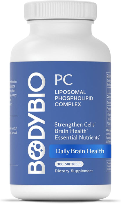 BodyBio PC-Phospholipid Complex 300 Softgels