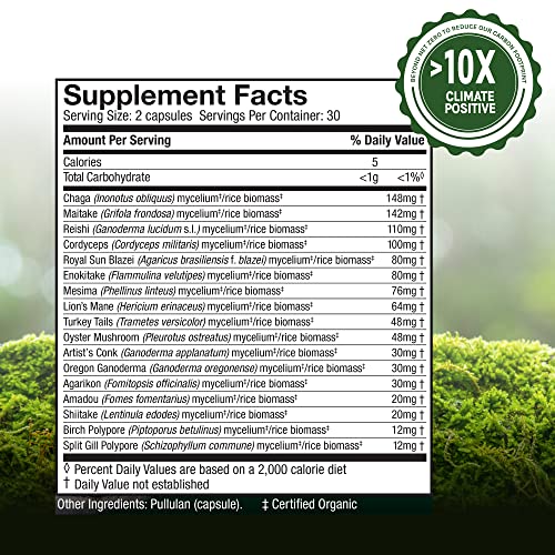 Host Defense MyCommunity 60 Capsules Unflavored