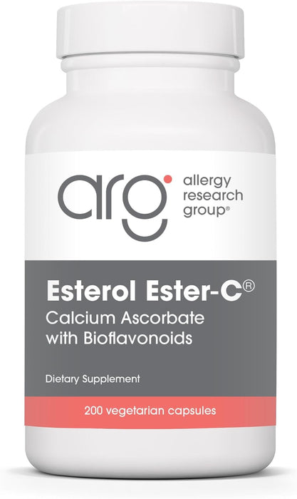 Allergy Research Group - Esterol Ester-C - Buffered Vitamin C, Bioflavonoids, Quercetin - 200 Vegetarian Capsules