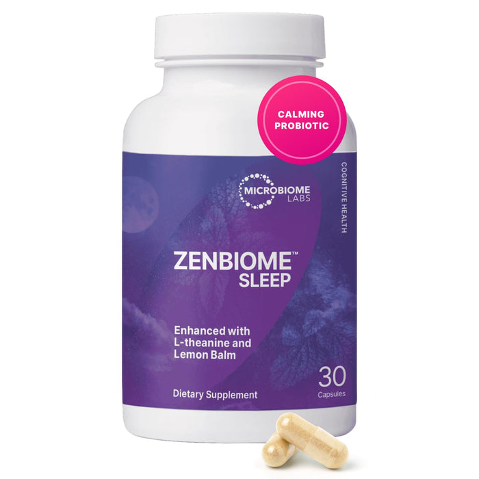Microbiome Labs Zenbiome Sleep - Probiotic Sleep Support 30 Capsules