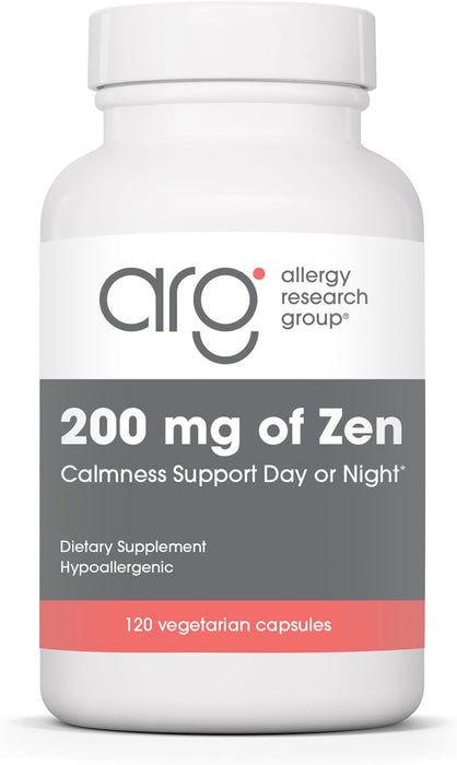 Allergy Research Group 200 mg of Zen 120 Veg Capsules
