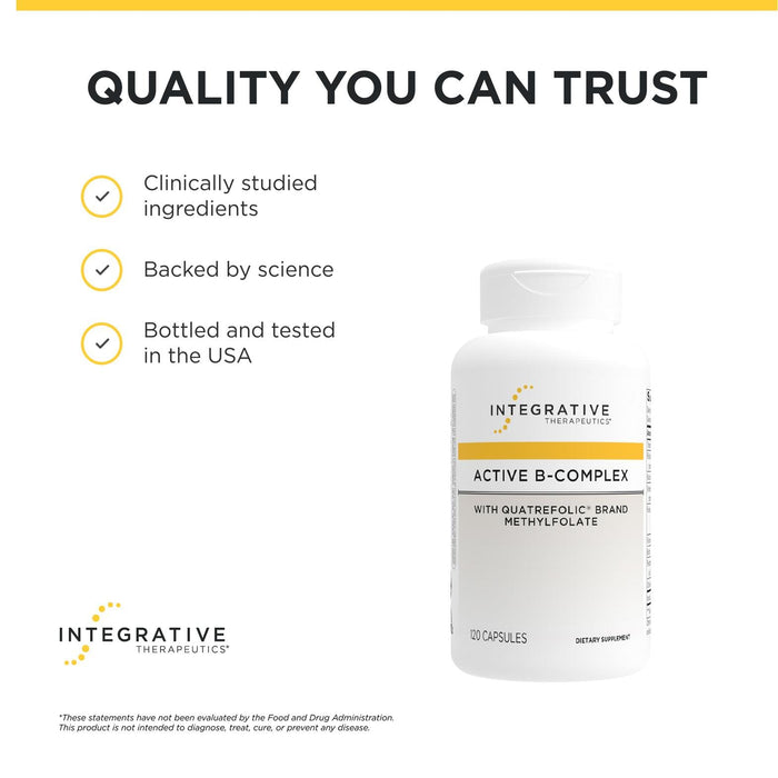Integrative Therapeutics Active B-Complex - 120 Capsules