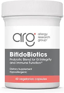 Allergy Research Group BifidoBiotics - Bifido Lacto Blend - 60 Vegetarian Capsules