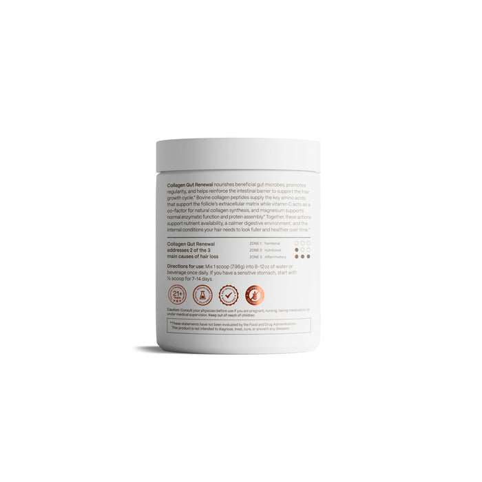 Advanced Trichology Collagen Gut Renewal Powder - 8.43oz
