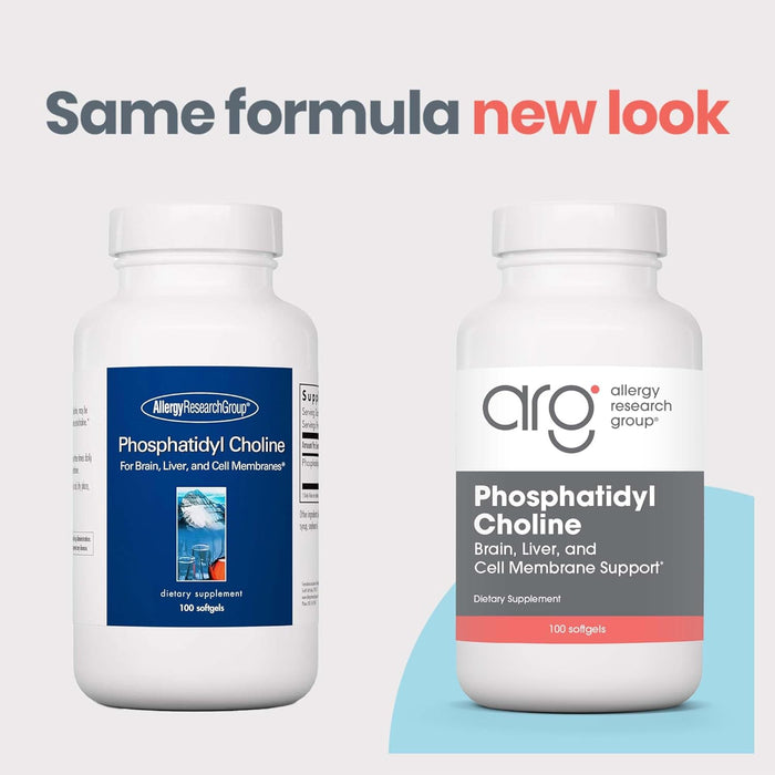 Allergy Research Group - Phosphatidyl Choline - 100 Softgels
