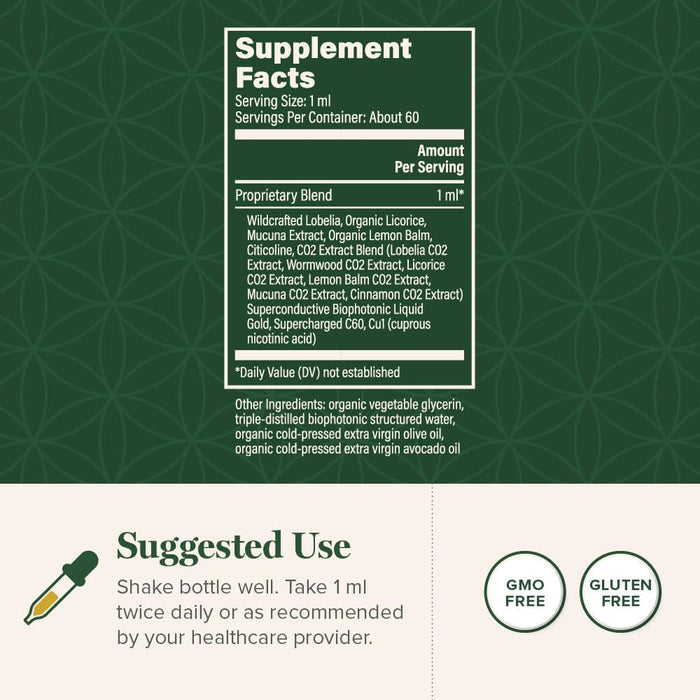 Global Healing Center - Foreign Protein Cleanse (Spike Protein Detox) 2 Fl Oz